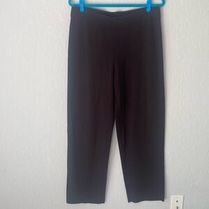 Eileen Fisher Chocolate Brown Wool Pant